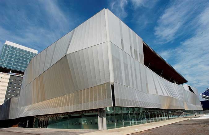 Centre de Convencions Internacional de Barcelona in the day